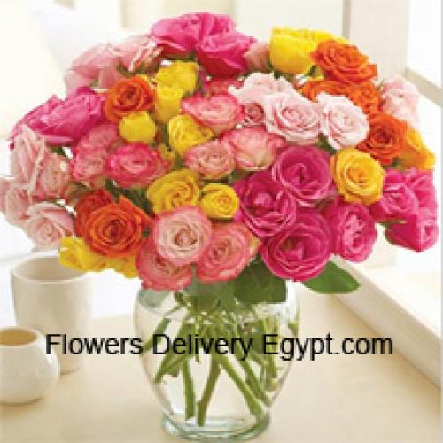 36 Beautiful Mixed Roses