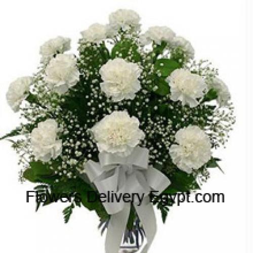 18 Cute White Carnations