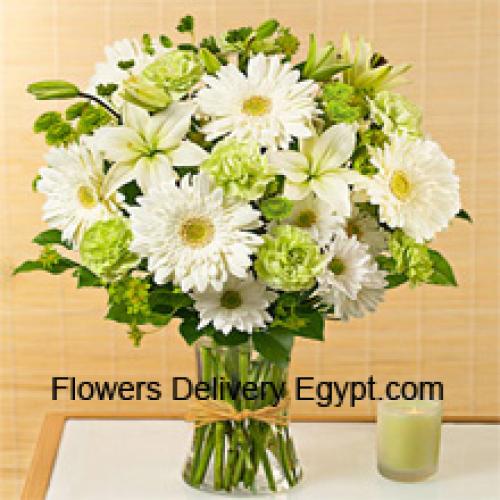 Beautiful Gerberas and Alstroemeria with Fillers