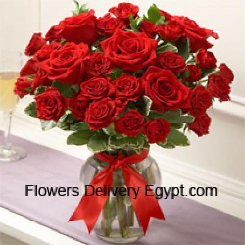 36 Pretty Red Roses