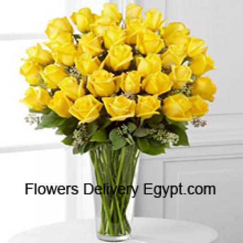 Dreamy 36 Yellow Roses