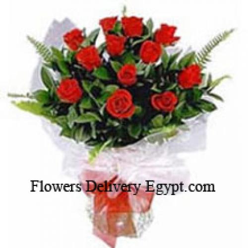 12 Radiant Red Roses