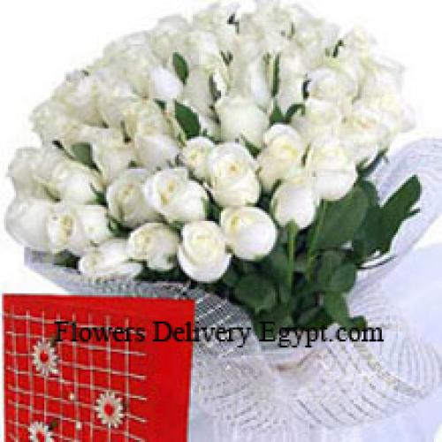 100 Dreamy White Roses