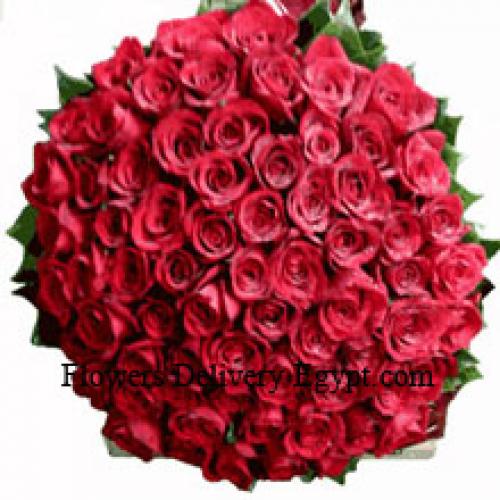 100 Elegant Red Roses