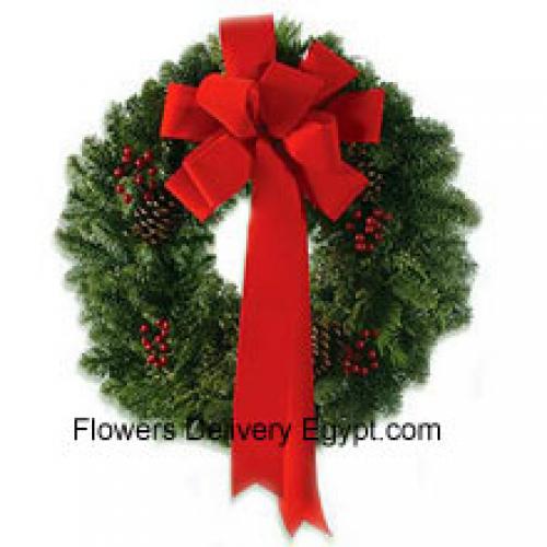 Lovely Lush Green Eyecatching Wreath